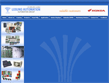 Tablet Screenshot of losungautomation.com